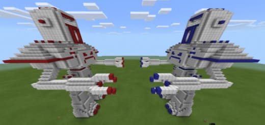 Map: Lucha de Robots [1.21+] Minecraft PE (Bedrock)