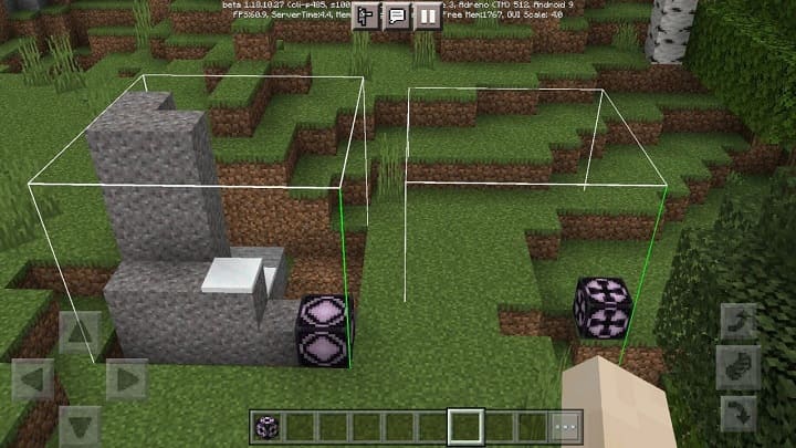 Comment déplacer une structure d'un monde à l'autre ? Minecraft PE (Bedrock)