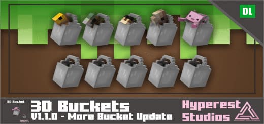 Resource pack: Cubos 3D [1.21+]