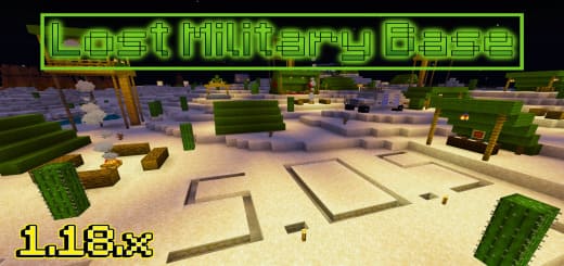 Mapa: Base militaire[1.21+]