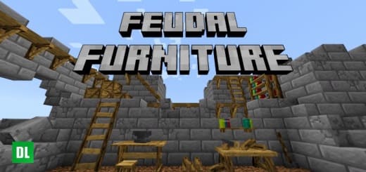 Mod: Meubles féodaux [1.21+] Minecraft PE (Bedrock)