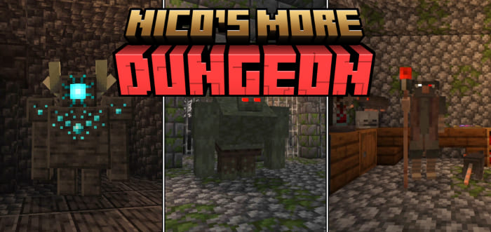 Mod: Dungeon Secrets [1.21+] Minecraft PE (Bedrock)