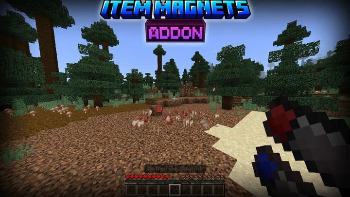 Mod: Aimants [1.21+] Minecraft PE (Bedrock)