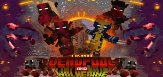 Mod : Deadpool y Wolverine [1.21+] Minecraft PE (Bedrock)