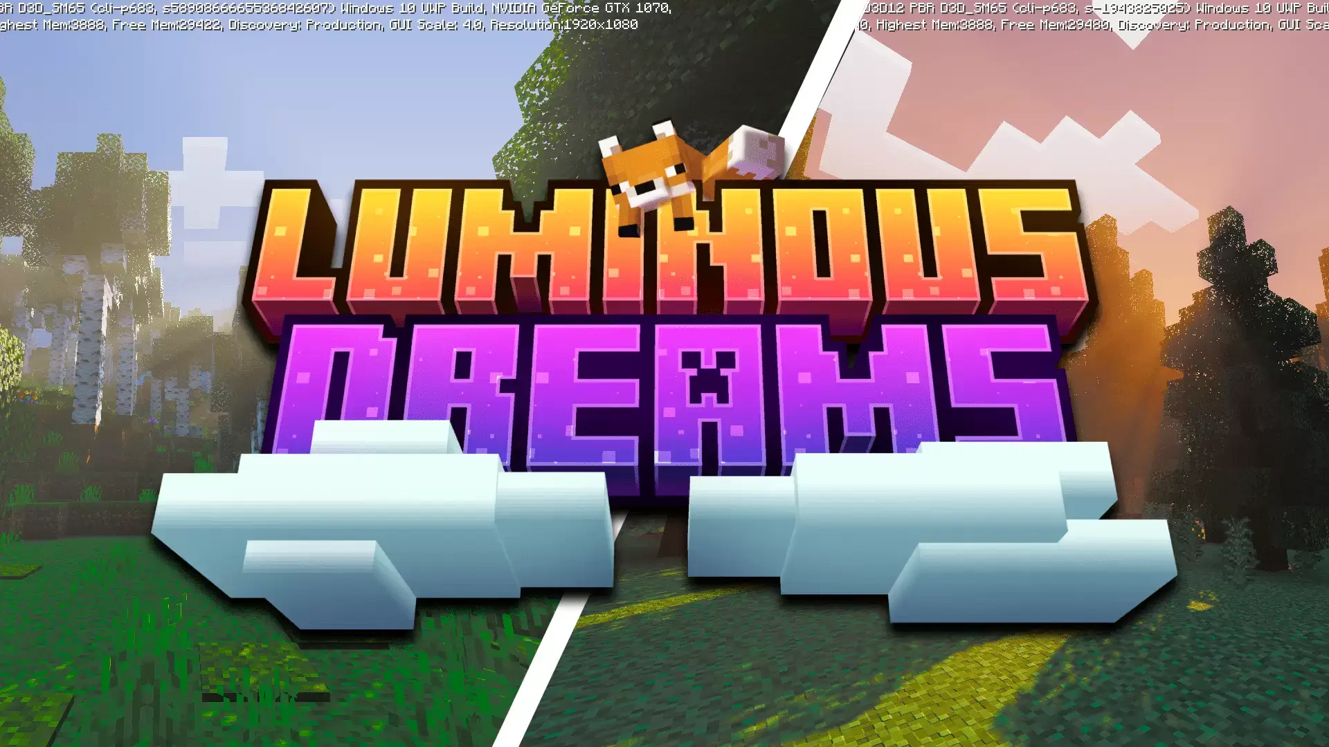 Shaders: Poggy\'s Luminous Dreams Minecraft PE (Bedrock)