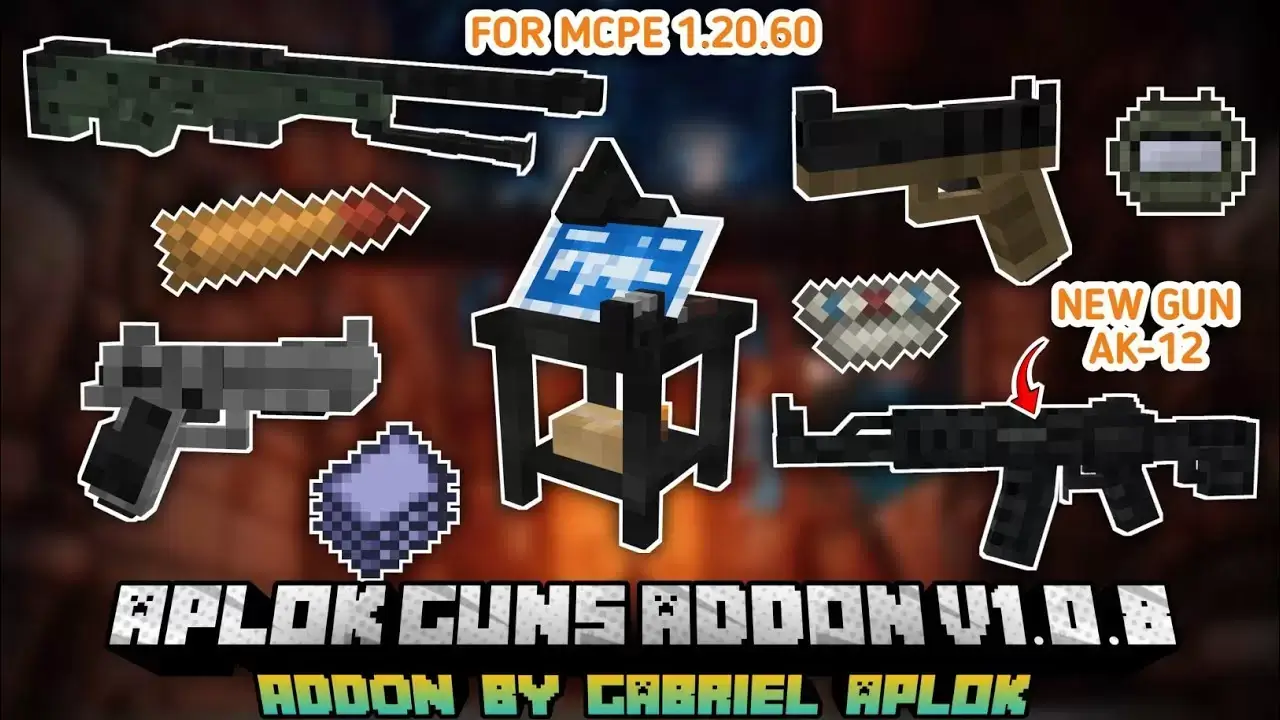 Mod: Armes d'Aplok Minecraft