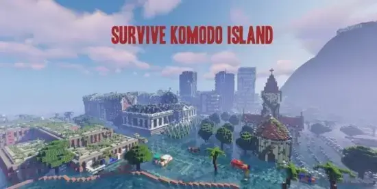 Map: Survie sur l'île de Komodo