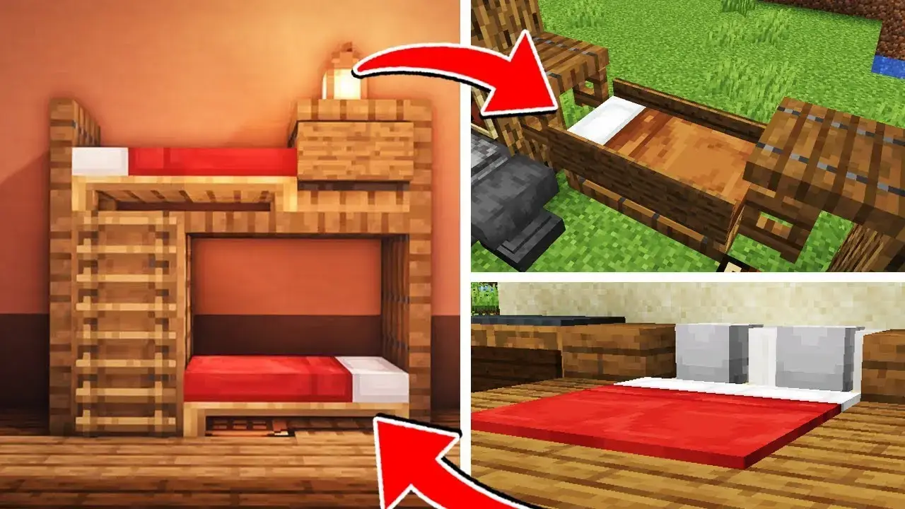 Mod pour lit dans Minecraft Minecraft PE (Bedrock)