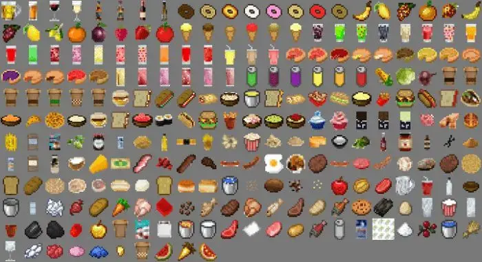 Mod: Lots of food