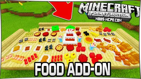 Mod « Nourriture » pour Minecraft
